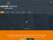 Tablet Screenshot of exitussegovia.com
